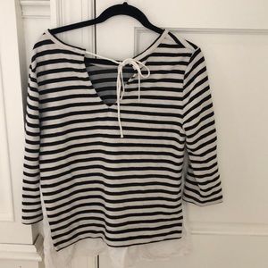 Women’s striped Sanctuary top